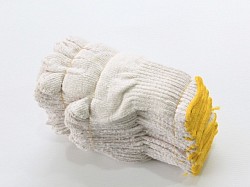 ถุงมือผ้า ขนาด 700g(ข้อยาว) บรรจุ 10 โหล/แพ็ก ราคา 650 บาท